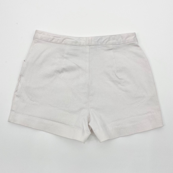 EXPRESS Stretch Chino White Preppy Short Size 3/4 - Picture 4 of 9